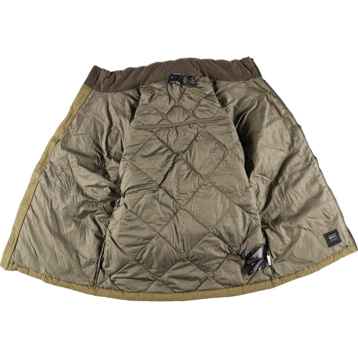 2000'S Marmot 600 Fill Power Quilted Down Jacket, Men's Size Medium polyester ocher yellow type Vintage Second Hand