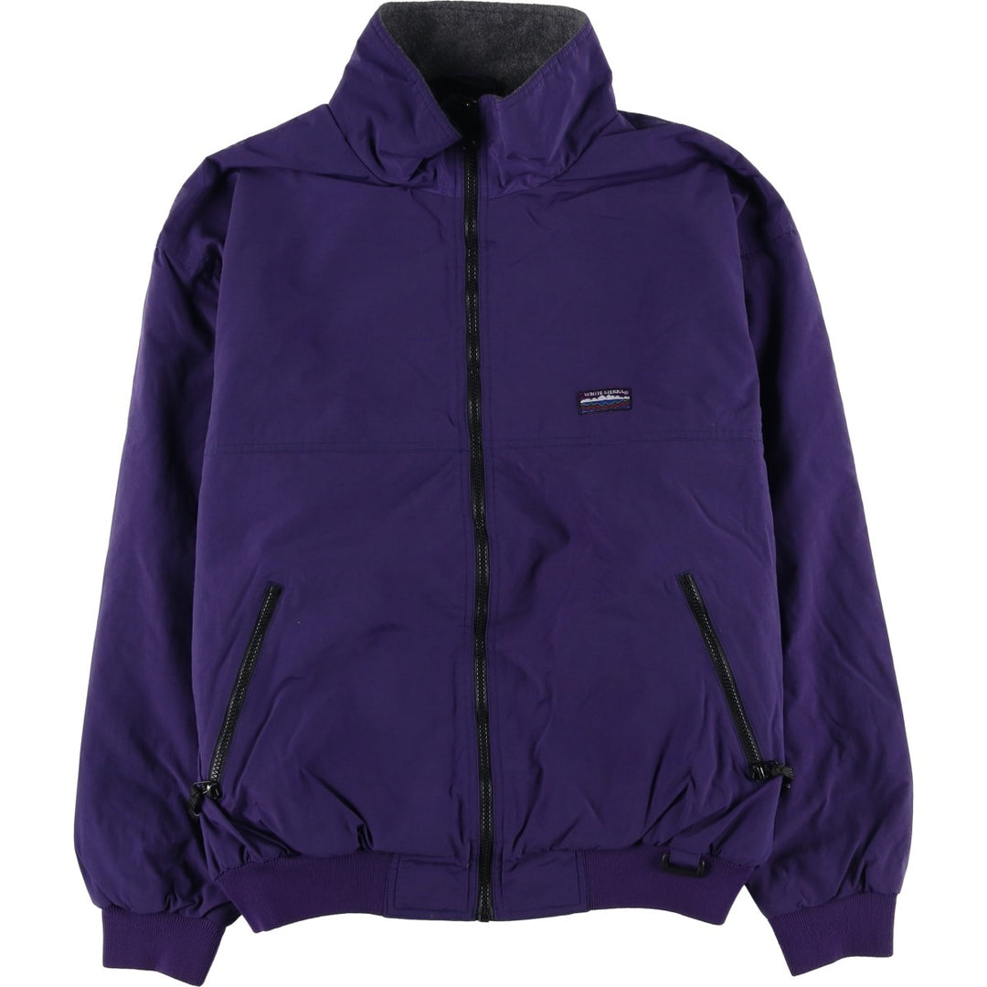 WHITE SIERRA padded puffer jacket, men's size L Nylon purple type Vintage Second Hand