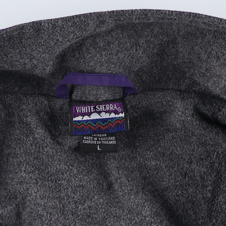 WHITE SIERRA padded puffer jacket, men's size L Nylon purple type Vintage Second Hand