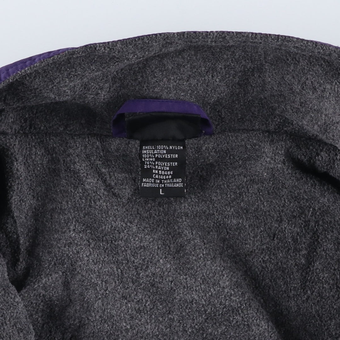 WHITE SIERRA padded puffer jacket, men's size L Nylon purple type Vintage Second Hand