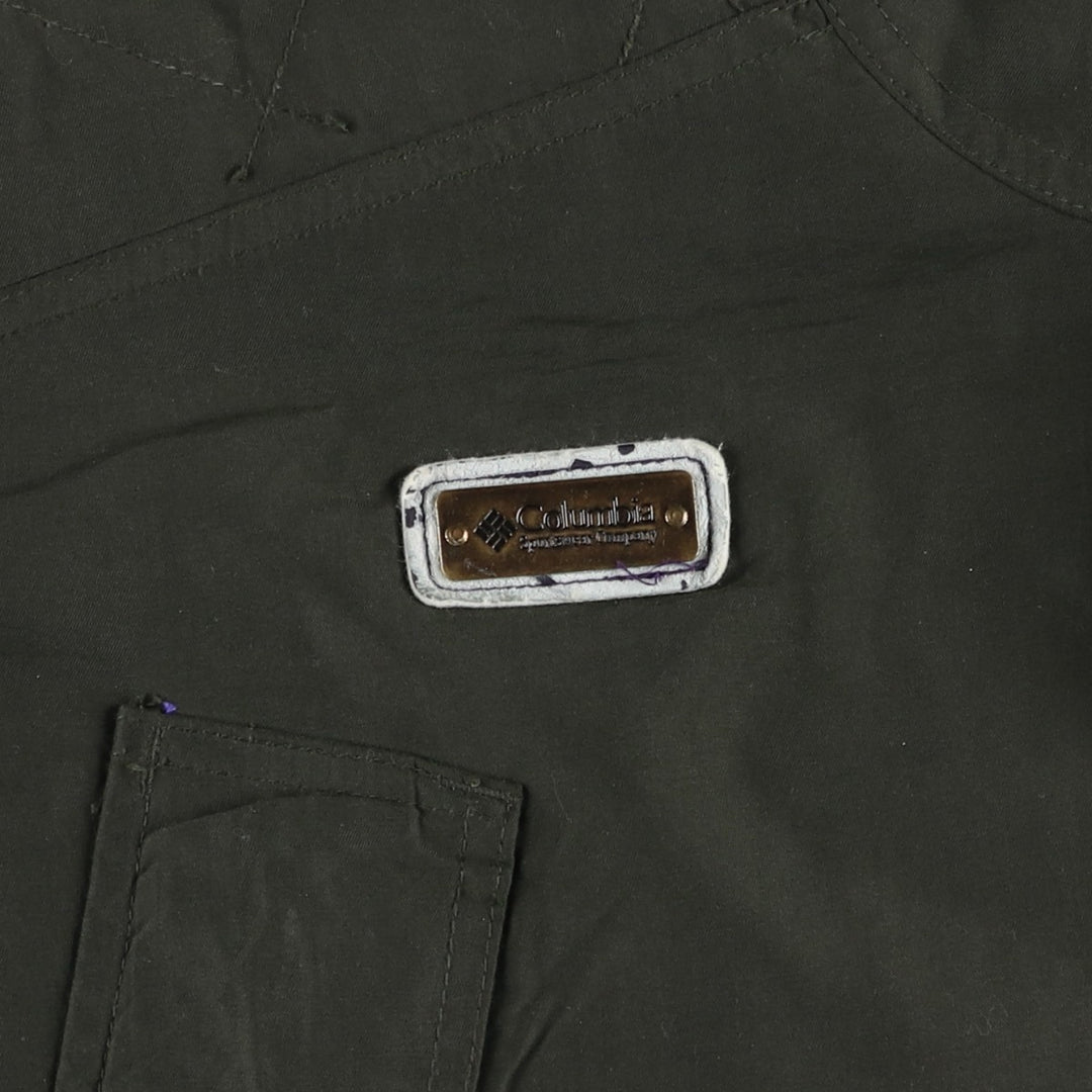 90'S Columbia Mountain Parka Shell Jacket (White Tag), Men's Size L, Vintage unclear Khaki type Vintage Second Hand