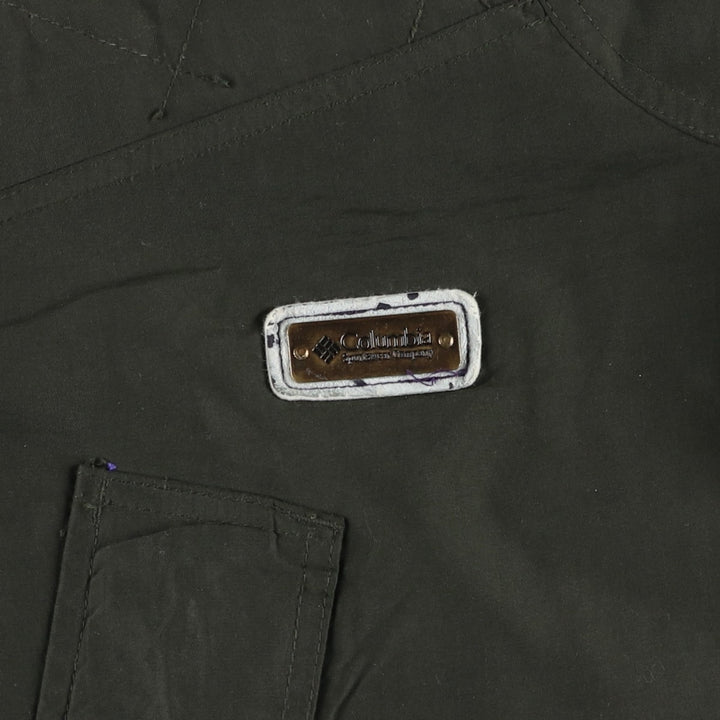 90'S Columbia Mountain Parka Shell Jacket (White Tag), Men's Size L, Vintage unclear Khaki type Vintage Second Hand