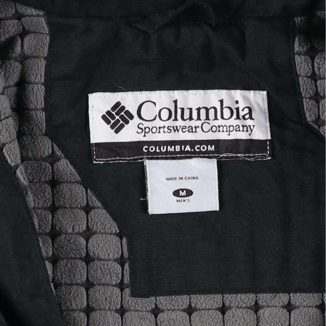 2000'S Columbia Nylon Blouson, Men's Size M Nylon black type Vintage Second Hand