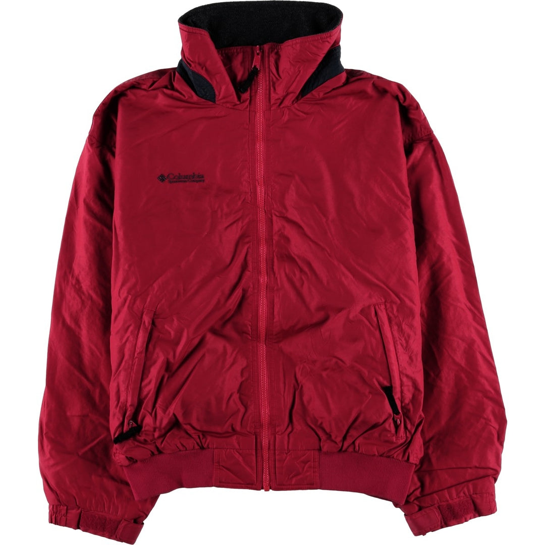 90s~00'S Columbia Windbreaker Men's M size unclear burgundy type Vintage Second Hand