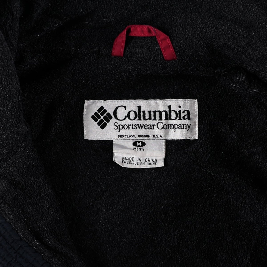 90s~00'S Columbia Windbreaker Men's M size unclear burgundy type Vintage Second Hand