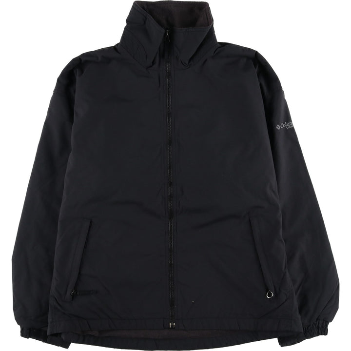 2000'S Columbia VERTEX padded puffer jacket, men's size L Nylon black type Vintage Second Hand