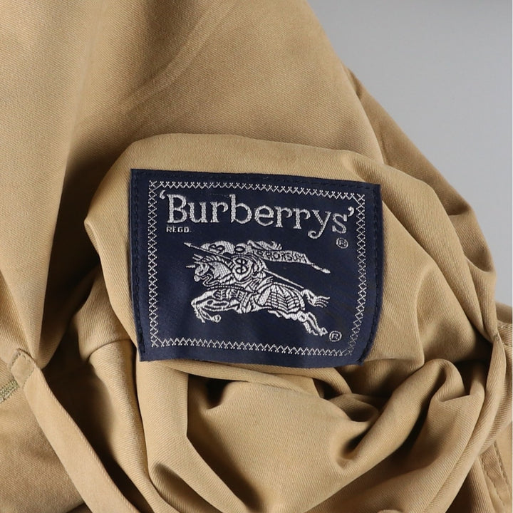 Burberry's hunting jacket, men's size XL cotton Beige type Vintage Second Hand