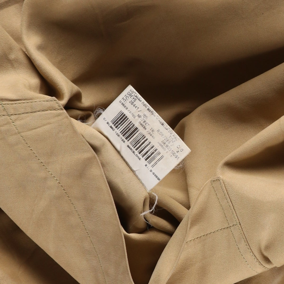 Burberry's hunting jacket, men's size XL cotton Beige type Vintage Second Hand