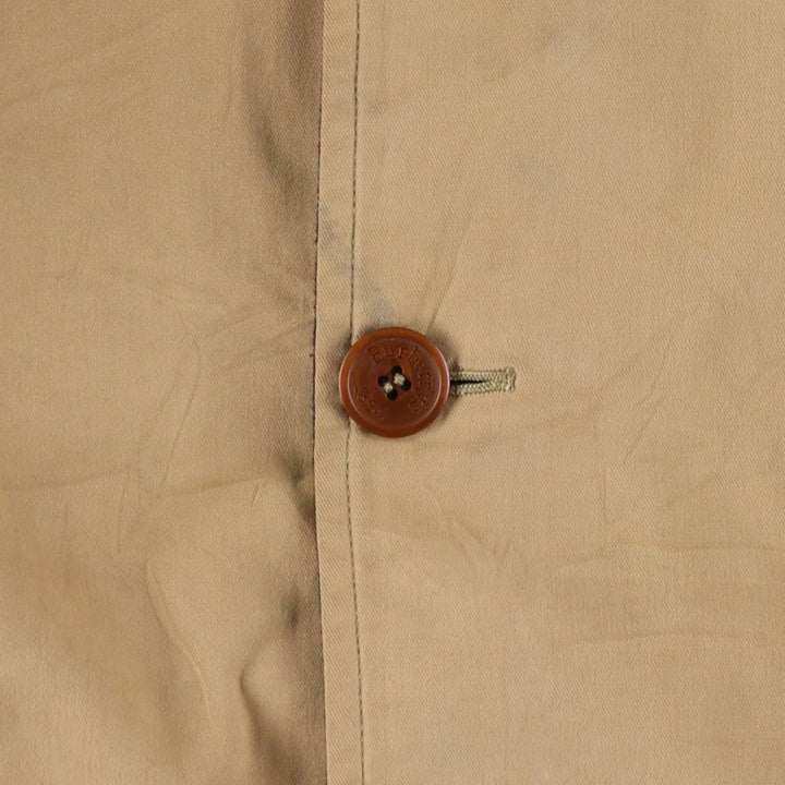 Burberry's hunting jacket, men's size XL cotton Beige type Vintage Second Hand