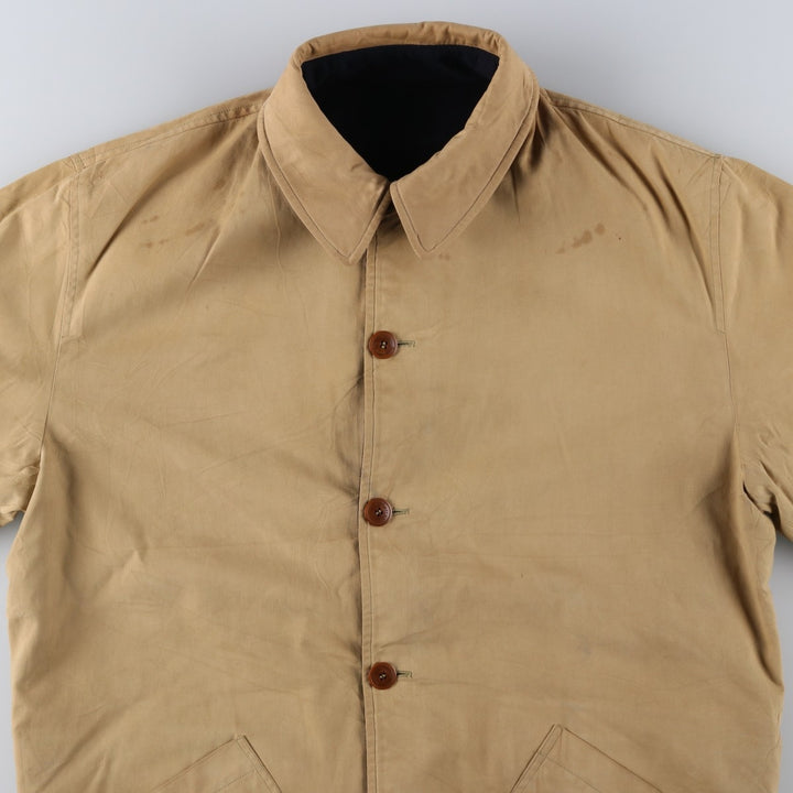 Burberry's hunting jacket, men's size XL cotton Beige type Vintage Second Hand