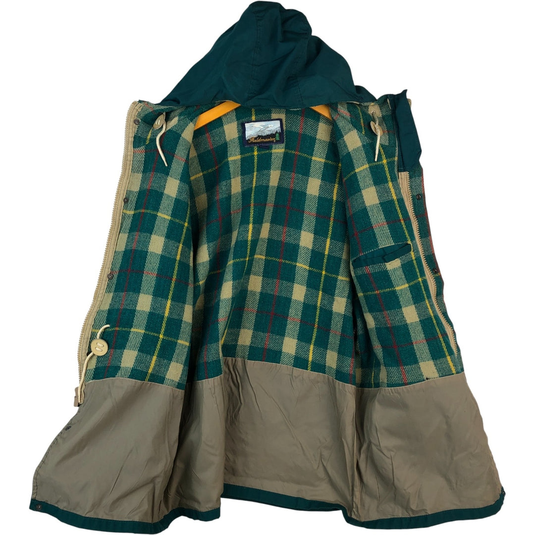 80s-90'S Field Master Mountain Parka Shell Jacket Men's Size L polyester green type Vintage Second Hand