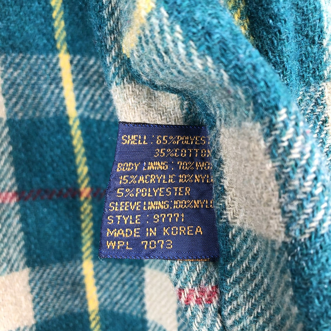 80s-90'S Field Master Mountain Parka Shell Jacket Men's Size L polyester green type Vintage Second Hand