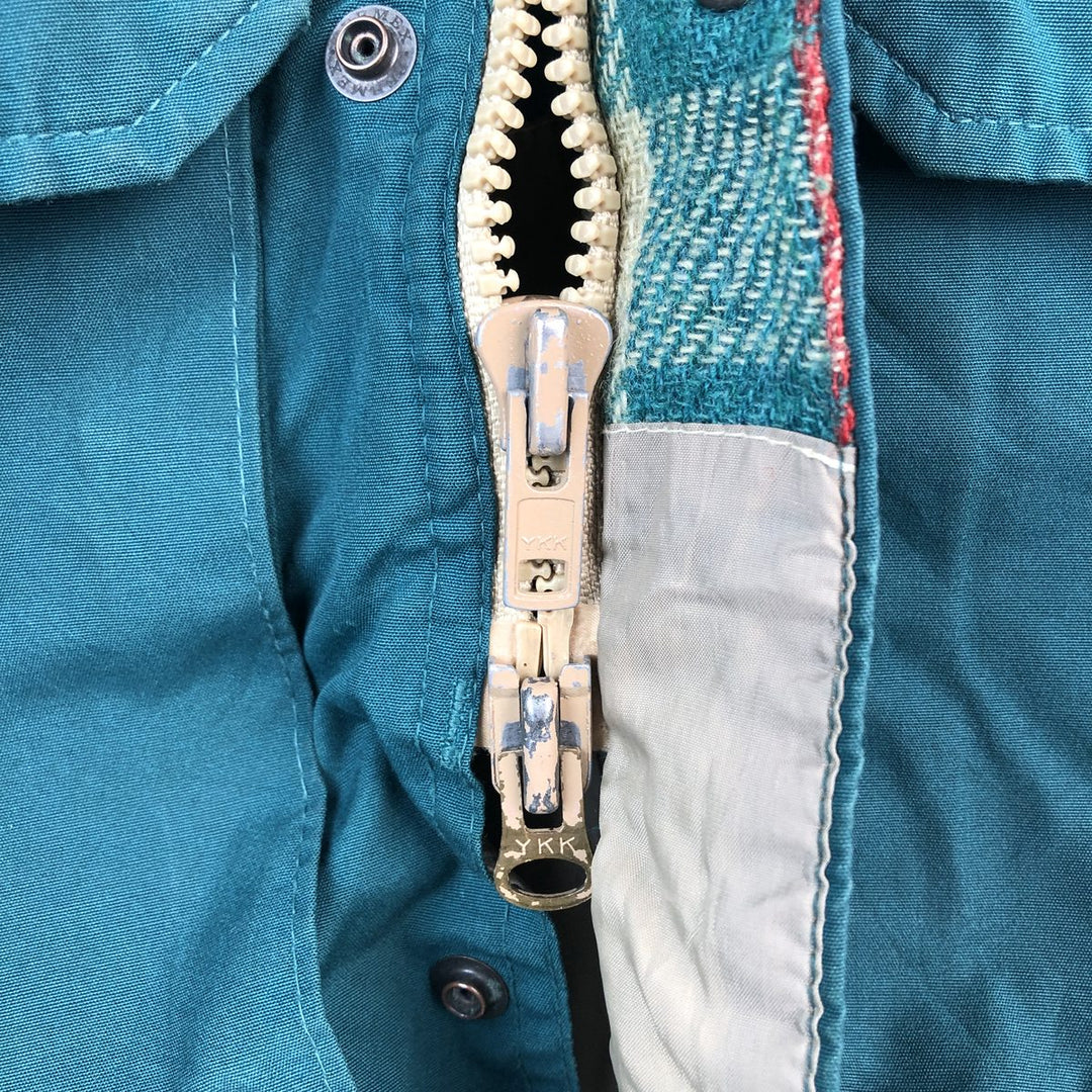 80s-90'S Field Master Mountain Parka Shell Jacket Men's Size L polyester green type Vintage Second Hand