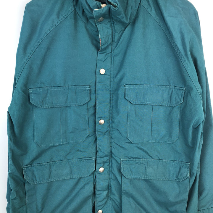 80s-90'S Field Master Mountain Parka Shell Jacket Men's Size L polyester green type Vintage Second Hand