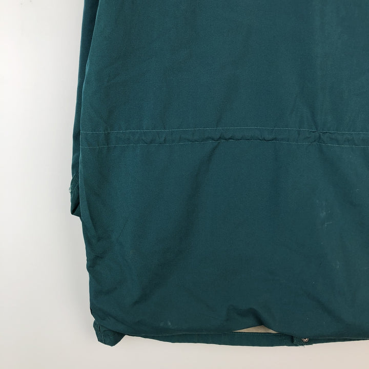 80s-90'S Field Master Mountain Parka Shell Jacket Men's Size L polyester green type Vintage Second Hand