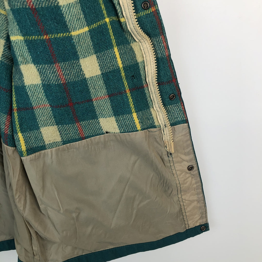 80s-90'S Field Master Mountain Parka Shell Jacket Men's Size L polyester green type Vintage Second Hand