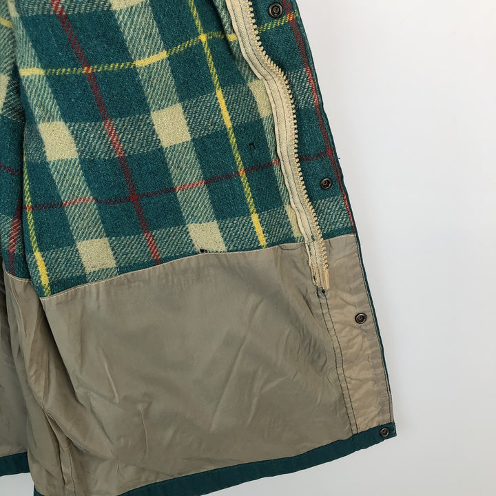 80s-90'S Field Master Mountain Parka Shell Jacket Men's Size L polyester green type Vintage Second Hand