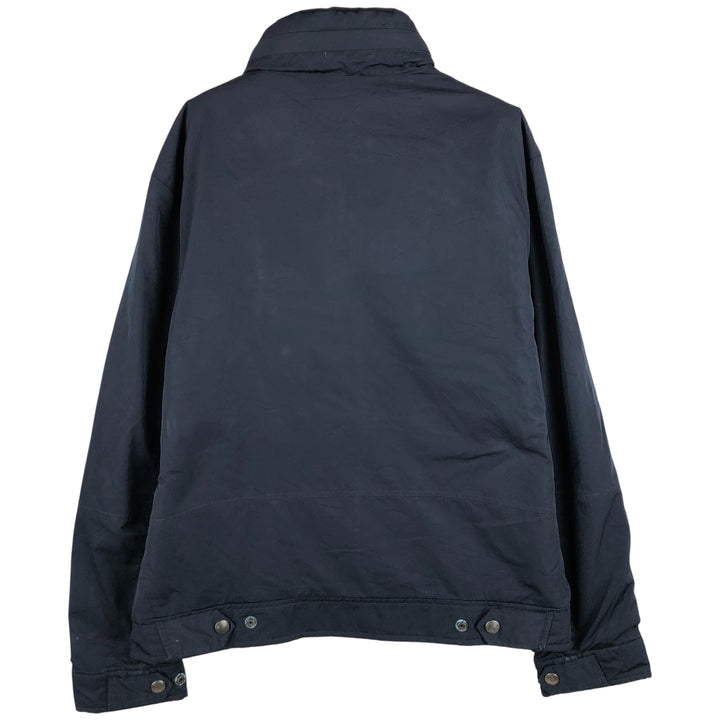 Ralph Lauren POLO by Ralph Lauren padded puffer jacket, men's size L polyester navy blue type Vintage Second Hand