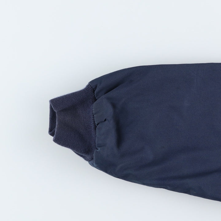 Vintage 70s-80'S Lacoste Polyester/Cotton Blouson, Men's Size L cotton navy blue type Vintage Second Hand