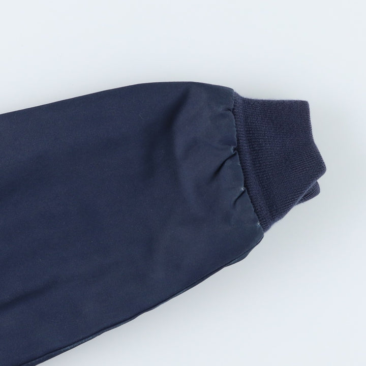 Vintage 70s-80'S Lacoste Polyester/Cotton Blouson, Men's Size L cotton navy blue type Vintage Second Hand