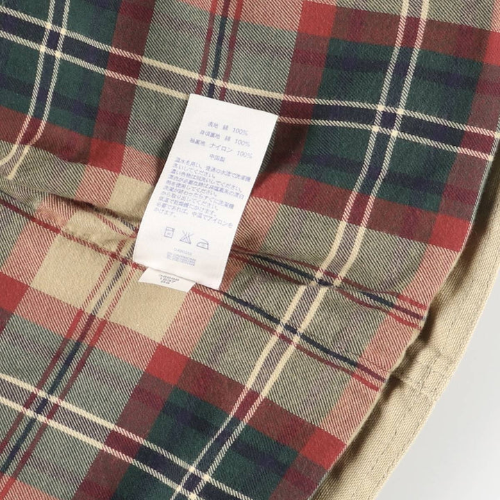 Vintage 80s-90'S Lands' End Duck Hunting Jacket, Men's Size XL cotton Beige type Vintage Second Hand