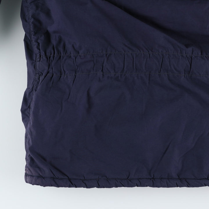 Ralph Lauren DENIM and SUPPLY Men's Padded Parka Puffer Jacket (Size L) cotton navy blue type Vintage Second Hand