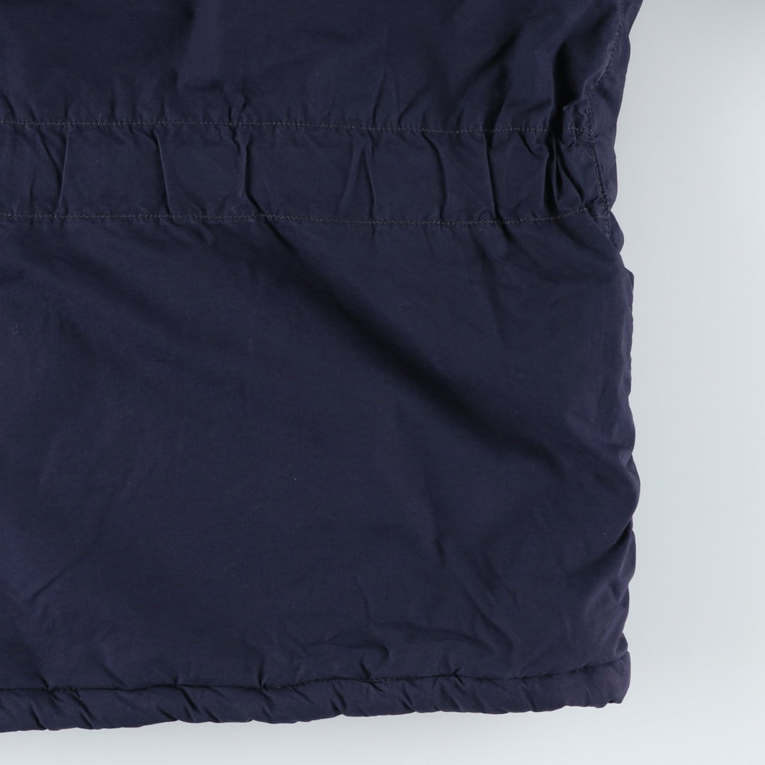 Ralph Lauren DENIM and SUPPLY Men's Padded Parka Puffer Jacket (Size L) cotton navy blue type Vintage Second Hand