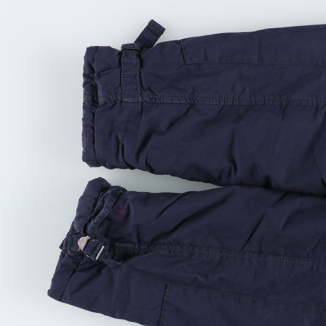 Ralph Lauren DENIM and SUPPLY Men's Padded Parka Puffer Jacket (Size L) cotton navy blue type Vintage Second Hand