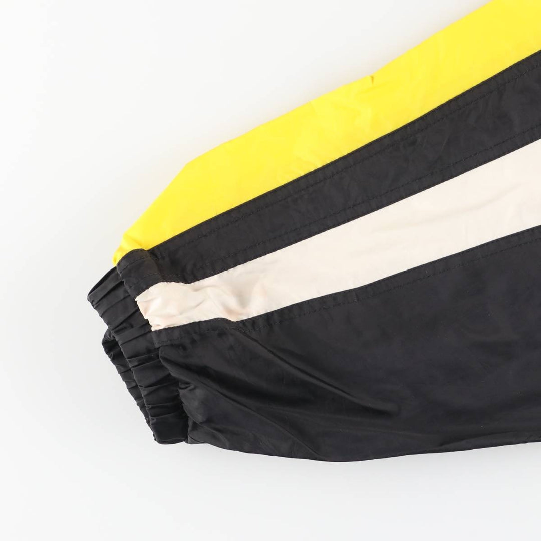 90s-00'S Adidas high-neck nylon pullover, men's XL Nylon yellow type Vintage Second Hand