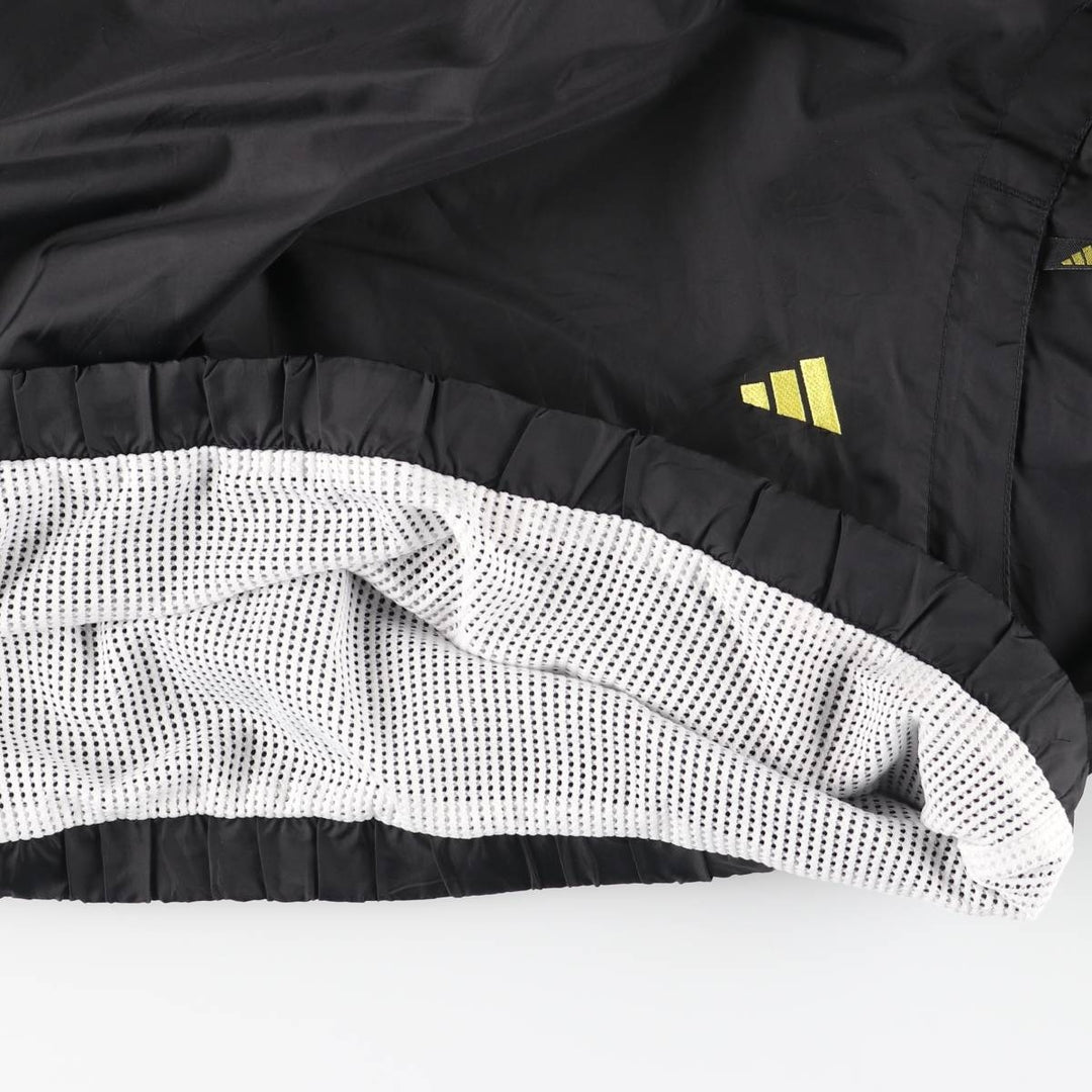 90s-00'S Adidas high-neck nylon pullover, men's XL Nylon yellow type Vintage Second Hand