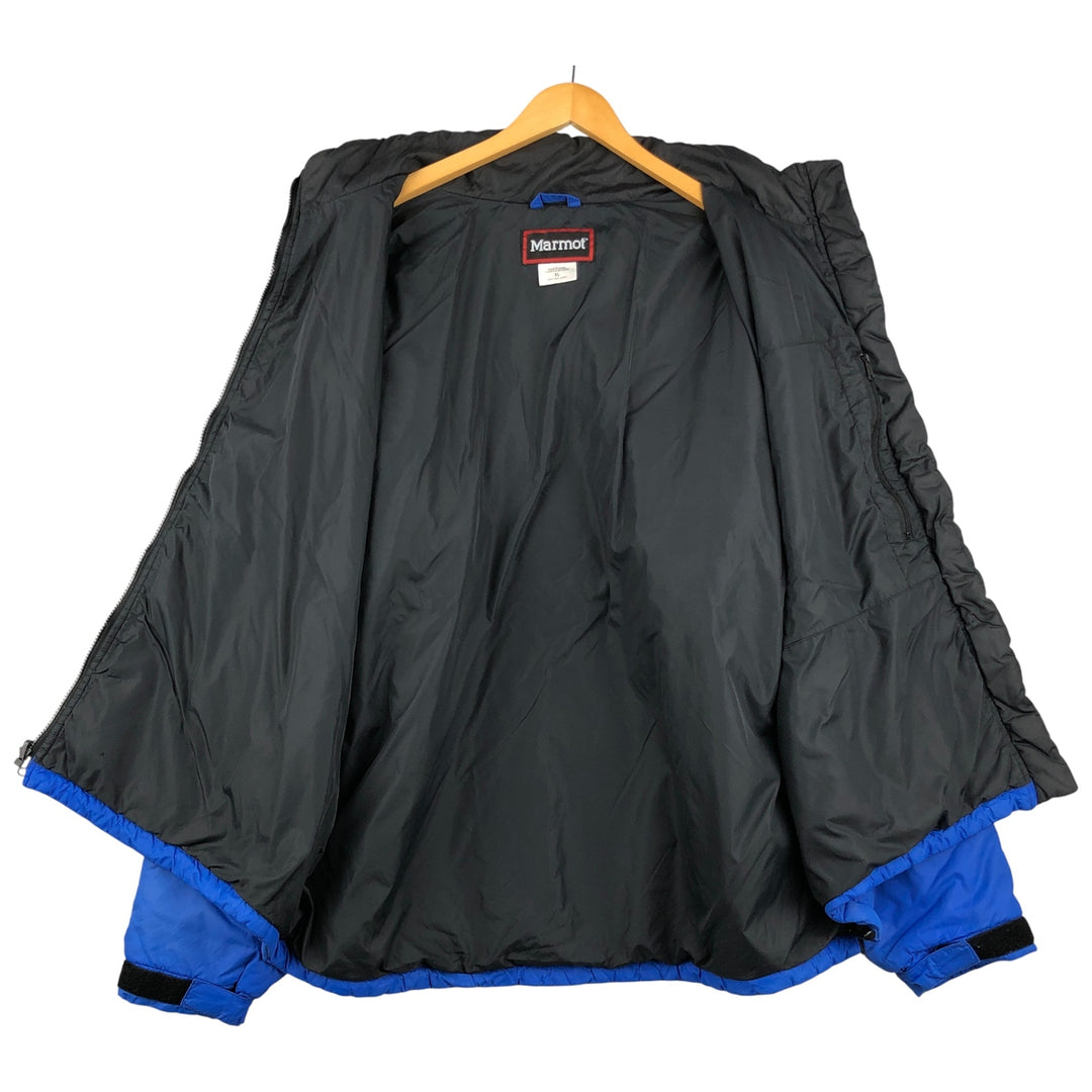 90'S Vintage Marmot Padded Puffer Jacket, Men's XL Nylon blue type Vintage Second Hand