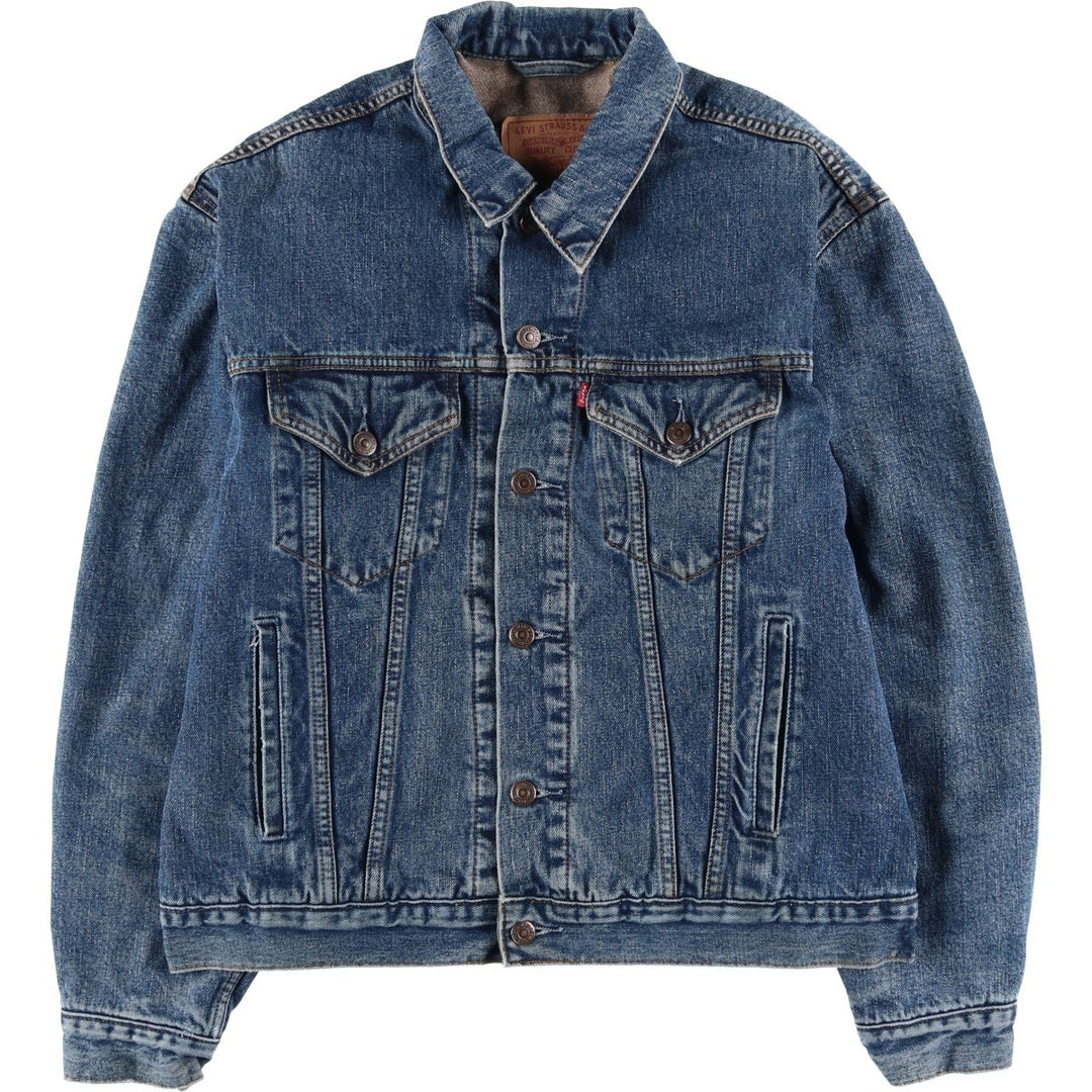 90'S Levi's 71550-0403 Denim Jacket, Men's XL, Vintage cotton blue type Vintage Second Hand