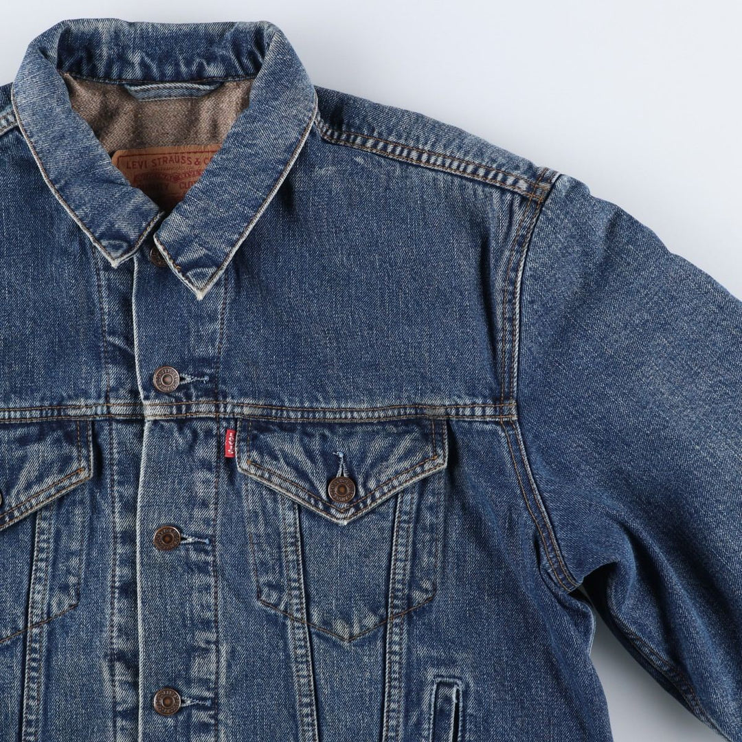90'S Levi's 71550-0403 Denim Jacket, Men's XL, Vintage cotton blue type Vintage Second Hand