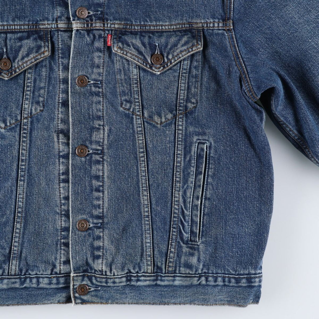 90'S Levi's 71550-0403 Denim Jacket, Men's XL, Vintage cotton blue type Vintage Second Hand