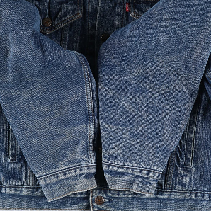 90'S Levi's 71550-0403 Denim Jacket, Men's XL, Vintage cotton blue type Vintage Second Hand