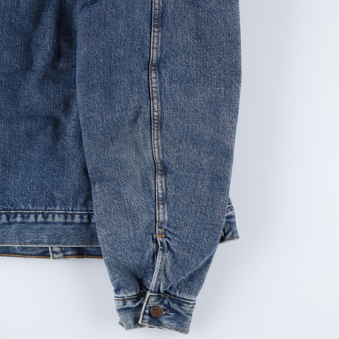 90'S Levi's 71550-0403 Denim Jacket, Men's XL, Vintage cotton blue type Vintage Second Hand