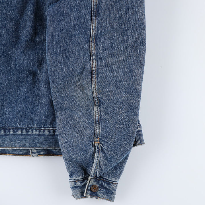 90'S Levi's 71550-0403 Denim Jacket, Men's XL, Vintage cotton blue type Vintage Second Hand