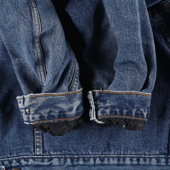 90'S Levi's 71550-0403 Denim Jacket, Men's XL, Vintage cotton blue type Vintage Second Hand