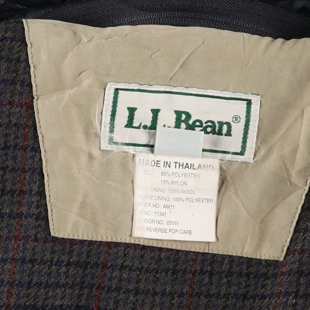 Vintage 70s-80'S LLBean Goose Down Jacket, Men's Size Medium polyester Beige type Vintage Second Hand
