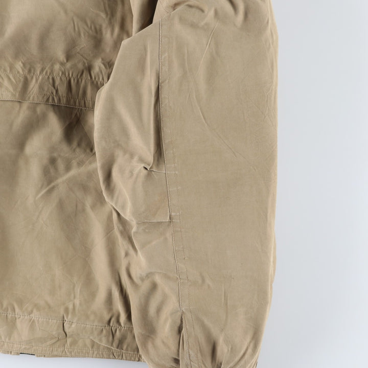 Vintage 70s-80'S LLBean Goose Down Jacket, Men's Size Medium polyester Beige type Vintage Second Hand