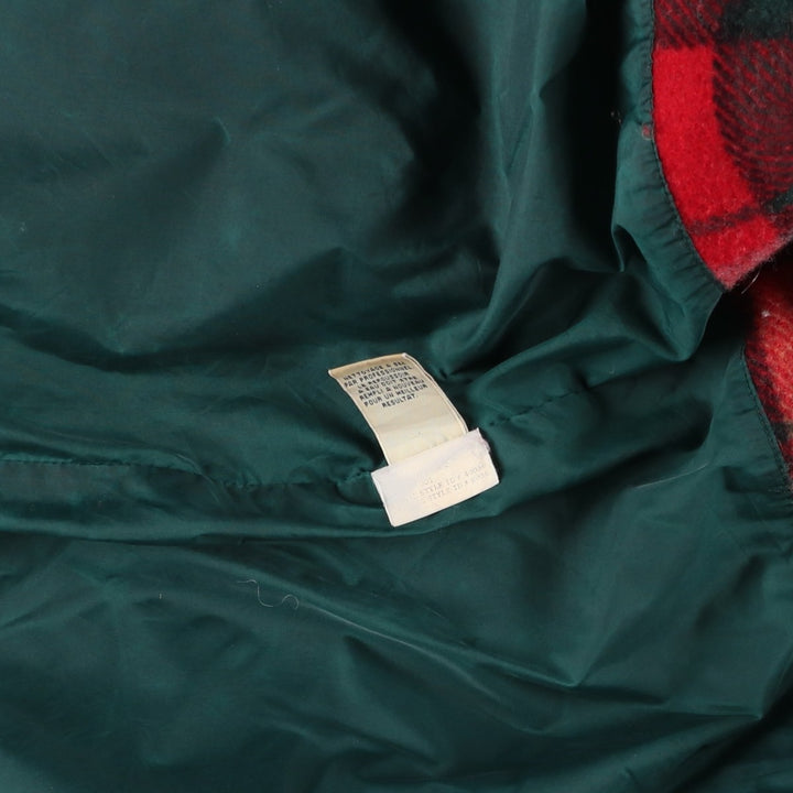 Eddie Bauer Mountain Parka Shell Jacket, Men's Size L polyester green type Vintage Second Hand