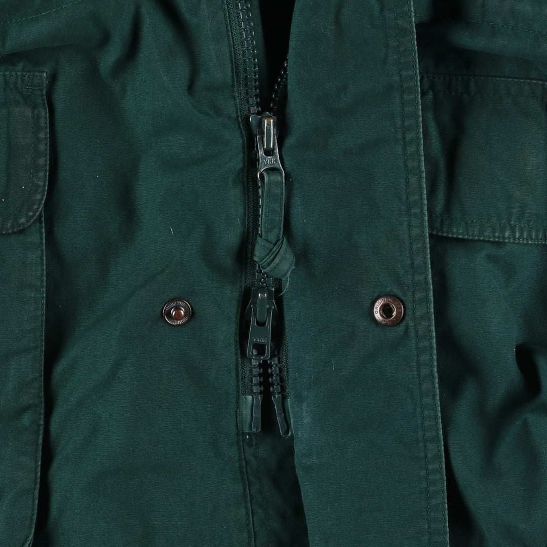 Eddie Bauer Mountain Parka Shell Jacket, Men's Size L polyester green type Vintage Second Hand