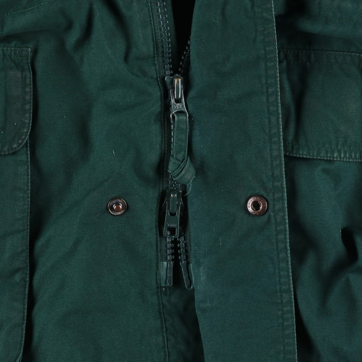 Eddie Bauer Mountain Parka Shell Jacket, Men's Size L polyester green type Vintage Second Hand