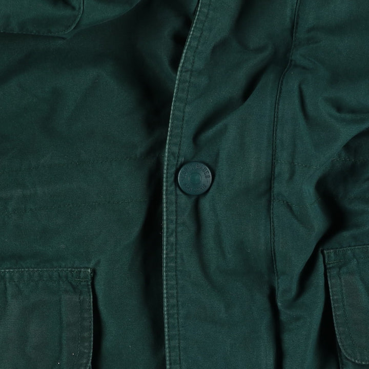 Eddie Bauer Mountain Parka Shell Jacket, Men's Size L polyester green type Vintage Second Hand