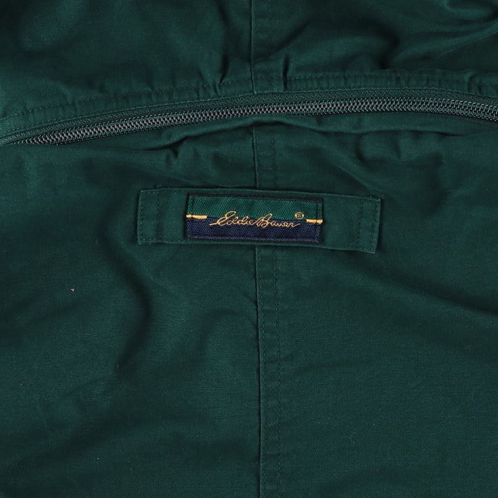 Eddie Bauer Mountain Parka Shell Jacket, Men's Size L polyester green type Vintage Second Hand
