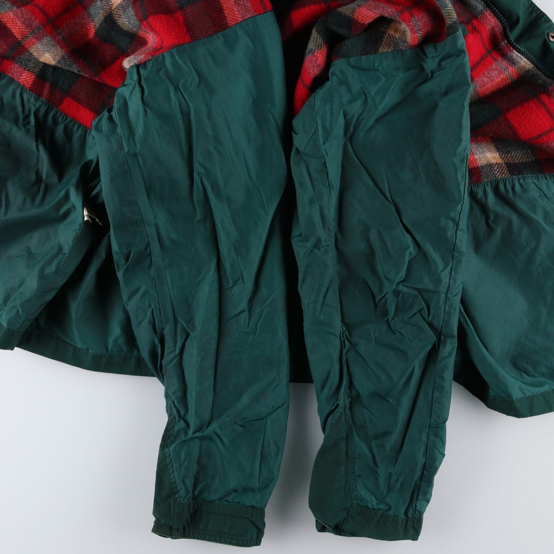 Eddie Bauer Mountain Parka Shell Jacket, Men's Size L polyester green type Vintage Second Hand