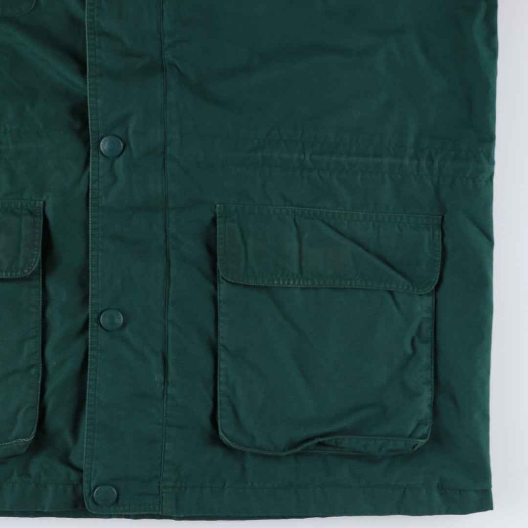 Eddie Bauer Mountain Parka Shell Jacket, Men's Size L polyester green type Vintage Second Hand