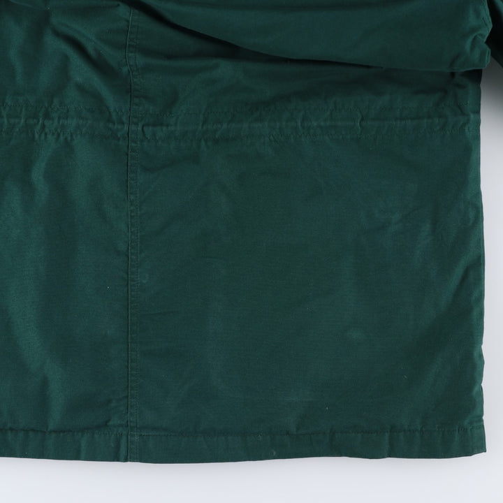 Eddie Bauer Mountain Parka Shell Jacket, Men's Size L polyester green type Vintage Second Hand
