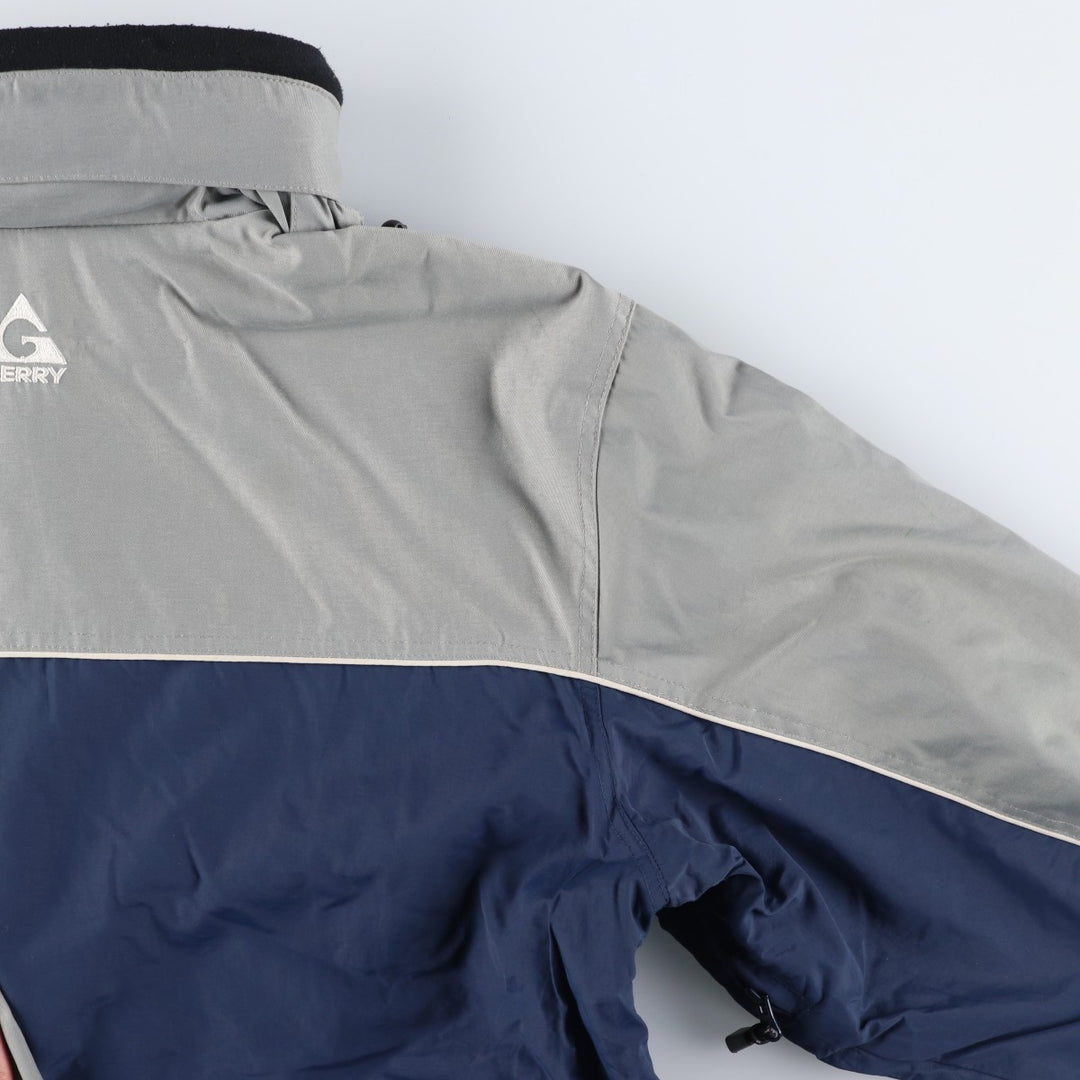 Gerry Mountain Jacket, Shell Jacket, Men's Size L Nylon navy blue type Vintage Second Hand