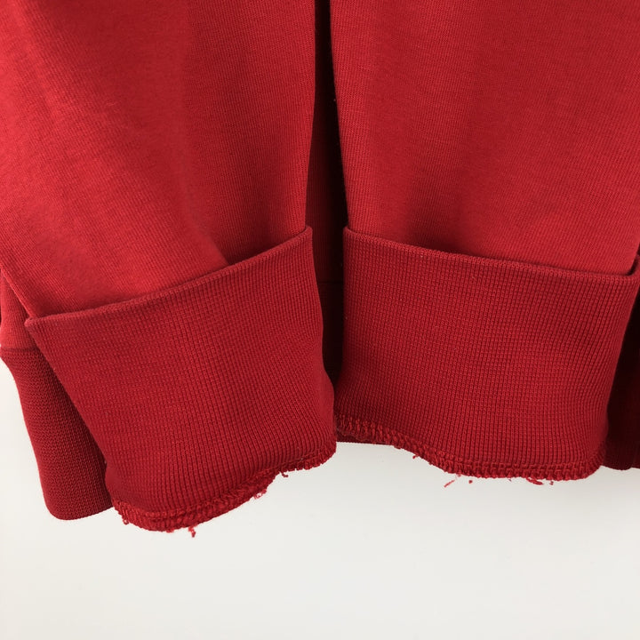 Ralph Lauren POLO RALPH LAUREN Sweatshirt pullover hoodie, men's size M unclear red type Vintage Second Hand